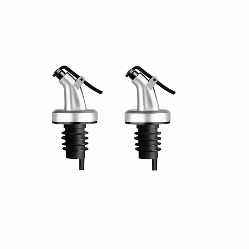 Olive Oil Sprayer | Drip Wine Pourers | Leak-proof Nozzle | ABS Lock Sauce Boat Bottle Stopper Kitchen Bar BBQ Tool