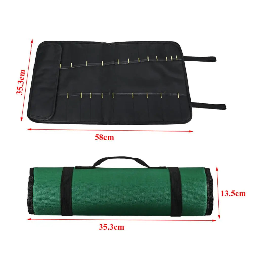 22 Pocket Chef Knife Roll | Portable Knife Storage Case | Knife Protection