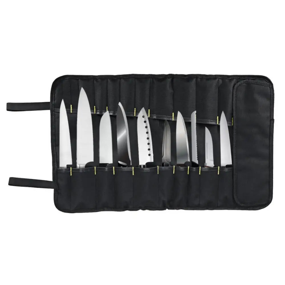 22 Pocket Chef Knife Roll | Portable Knife Storage Case | Knife Protection