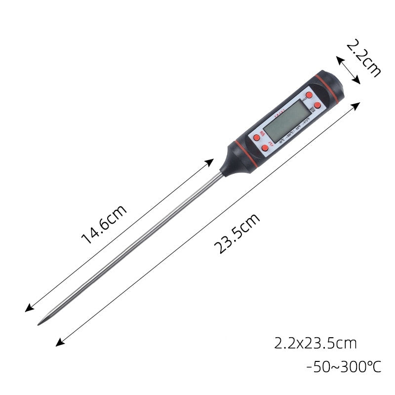 Digital Thermometer with 15cm Long Probe