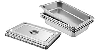 Gastronorm Pans | Steam Table Pans | 8.5L-20.5L | Stainless Steel Food Container