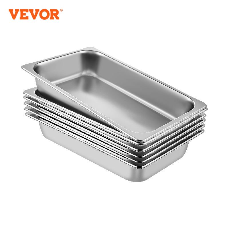 Gastronorm Pans | Steam Table Pans | 8.5L-20.5L | Stainless Steel Food Container